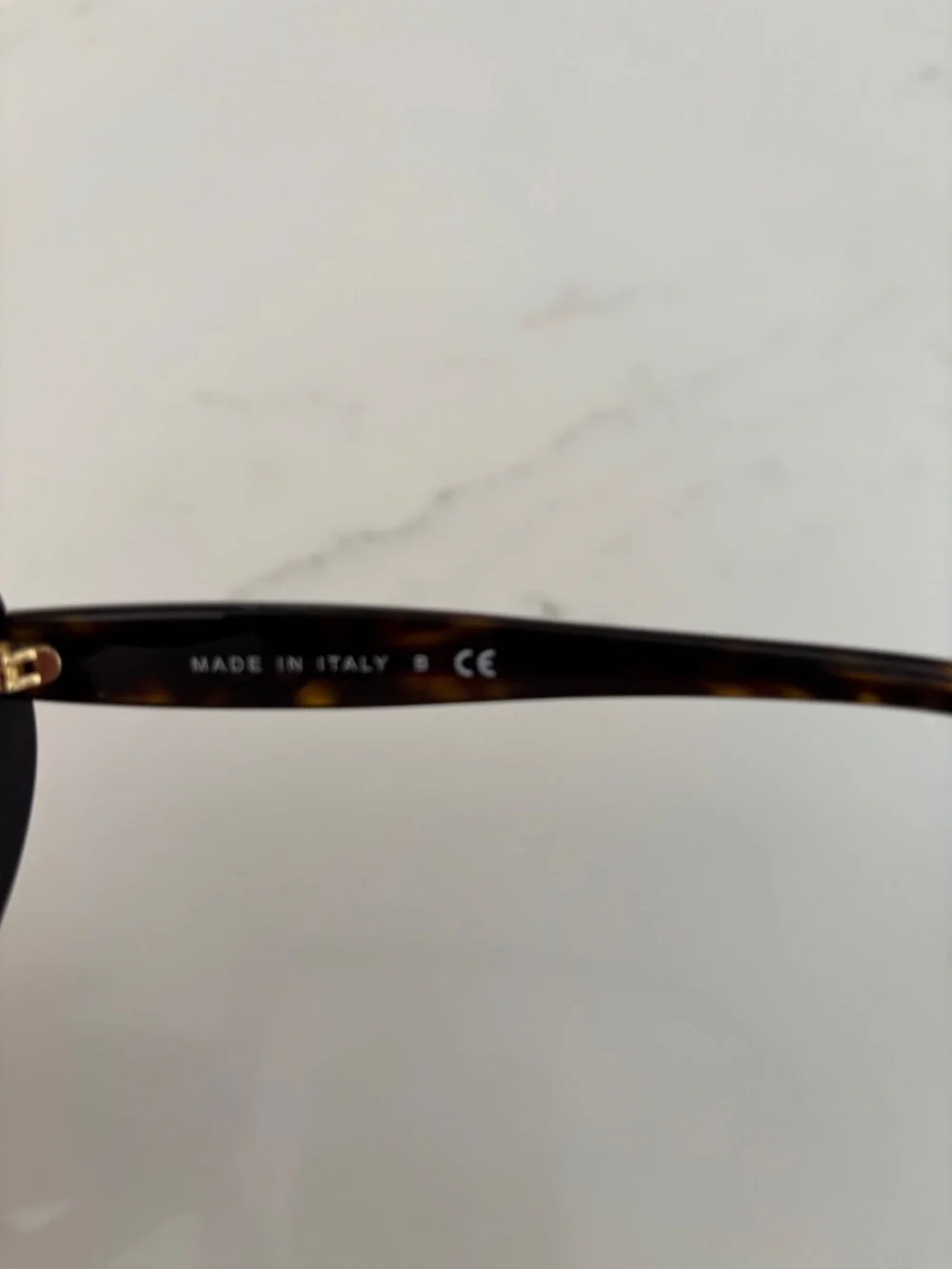 CHANEL Tortoise Shell Oversized Frame Gradient Tint Sunglasses